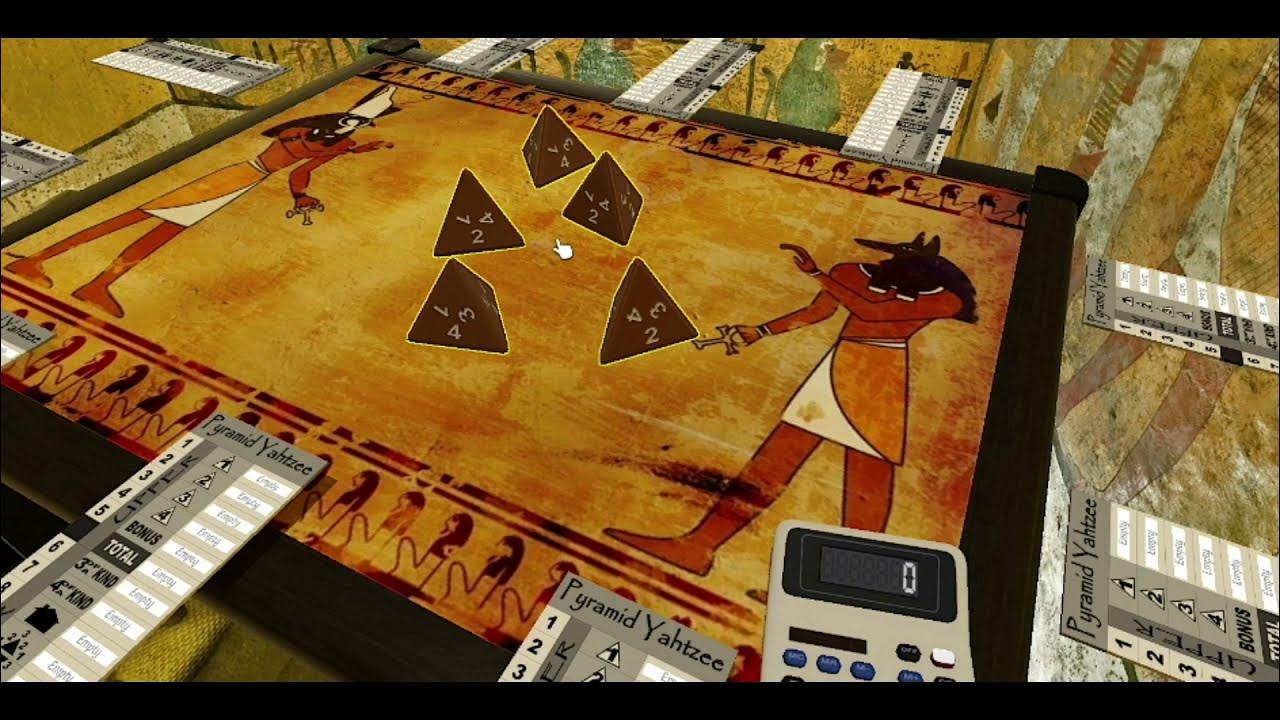 Pyramid Yahtzee on Tabletop Simulator YouTube