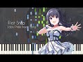 [FULL] First Step / Mana Nagase - IDOLY PRIDE Insert Song - Piano Arrangement [Synthesia]