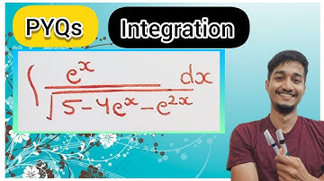 Q42 | Integral of e^x/sqrt(5 - 4e^x - e^2x) dx