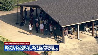 Bomb threat at St. Charles hotel forces Texas Democrats to evacuate
