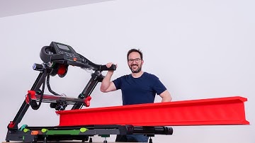 We made a Treadmill into a 3D printer!! - w/ Proper Printing