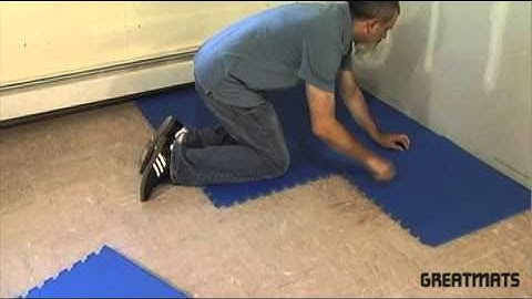 Foam Tiles - Easy Installation Video - Greatmats