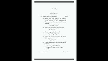 B.sc Mathematics honours Core -07 Third Semester New Syllabus BasedUnder Berhampur University2020-23