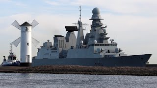Italian Destroyer ITS CAIO DUILIO | Maiden Call Port of Świnoujście / Poland