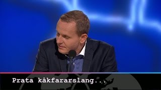 Kåkfararen Måns Möller får tips från coachen - Parlamentet (TV4)