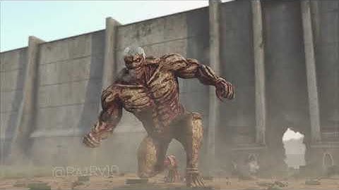 Armored Titan ( Attack on Titan) 3d Animation #3d #animation #3danimation #attackontitan #aot
