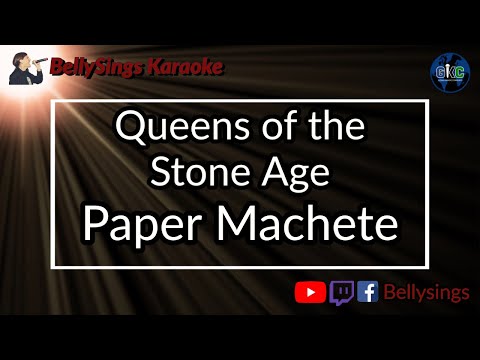 Queens of the Stone Age - Paper Machete (Karaoke)