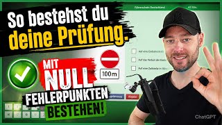 30 Fragen 0Fehler Führerschein Prüfung bestehen
