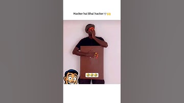 Hacker hai Bhai hacker💀🙌|| #funny #quotes #status #cute #shorts #video