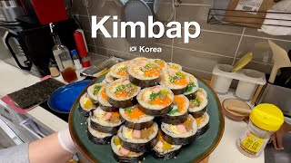 🇰🇷 Настоящий кимбап, приготовленный корейской мамой #kimbap korean #gimbap