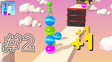 Stack Rider - All levels Mobile Gameplay Walkthrough levels 4-5-6