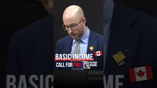 Canada Basic Income for PWD | Petition Reading MP Mike Morrice #Shorts