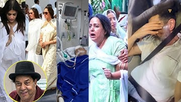 Sad News ! Great Actor Dharmendra Passed Away at 89 after Breathing issues !