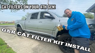 6.7 CUMMINS G&R DIESEL CAT FILTER KIT INSTALL