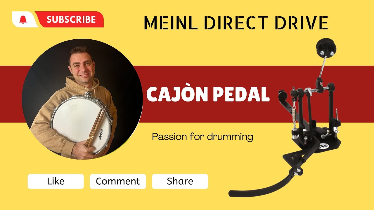 Meinl Cajon direct Drive Pedal Unboxing/Quick Review YouTube