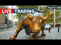 Watch Day Trading Live - August 4, NYSE & NASDAQ Stocks