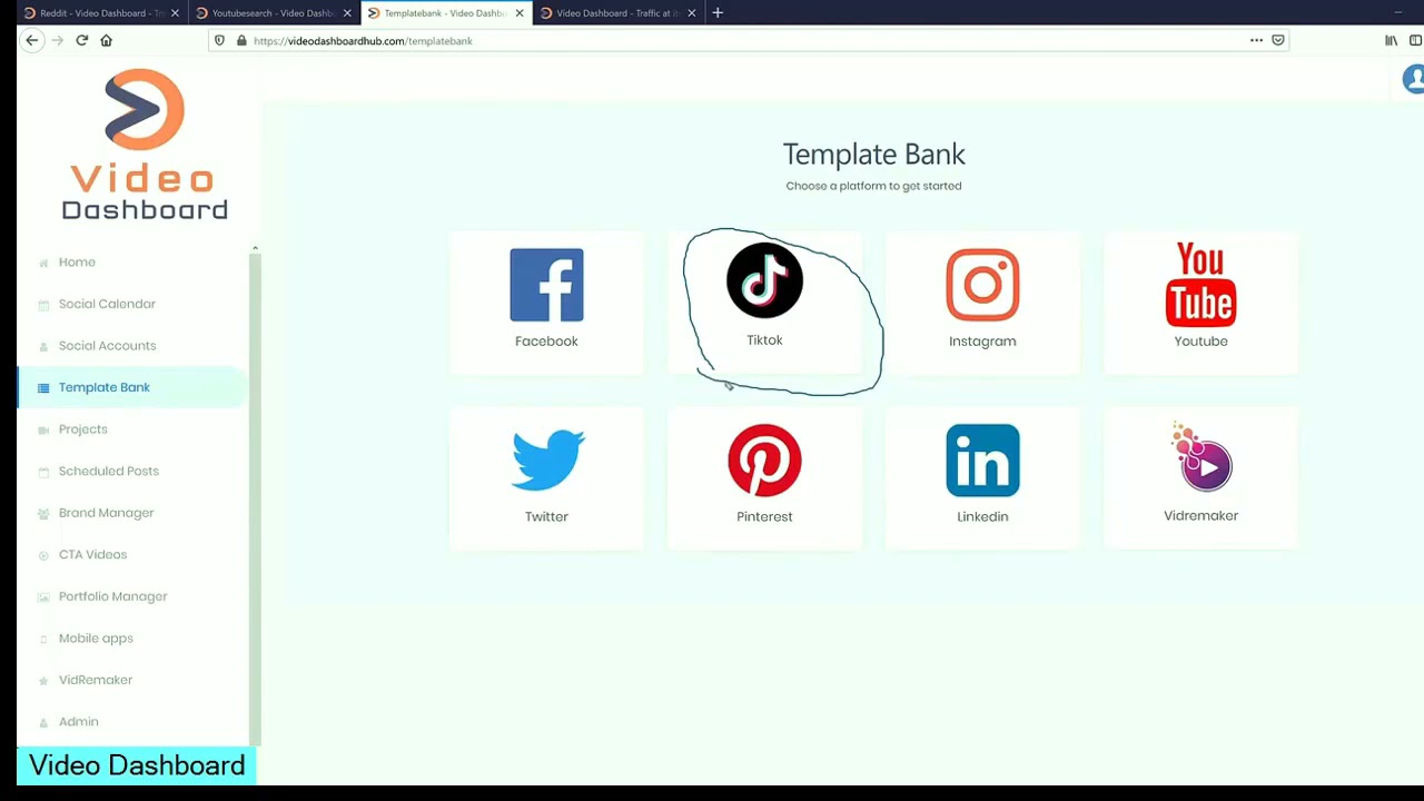 VideoDashboard Commercial Unlimited Demo video