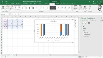 How to Remove chart borders in Excel