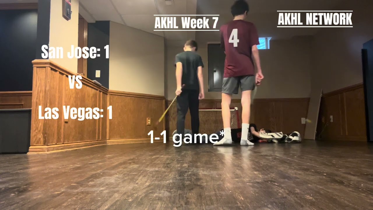 AKHL Week 7 San Jose Vs Las Vegas 