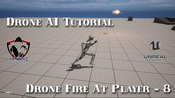 MrWhiz Unreal Engine 5 Advanced Drone AI Tutorial - Fire At Player - 1 #mrwhiz #unrealengine5 #drone