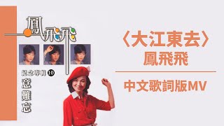 【Official Audio Lyrics Video】鳳飛飛《鳳飛飛紀念專輯10意難忘》–〈大江東去〉官方動態歌詞版MV