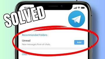 How to enable unread message count on Telegram