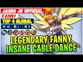 Legendary Fanny Insane Cable Dance [ Top Global Fanny ] Jasro Jr Official. - Mobile Legends Build