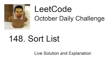 Daily Leetcode #196: Oct 13, 2020 - 148. Sort List