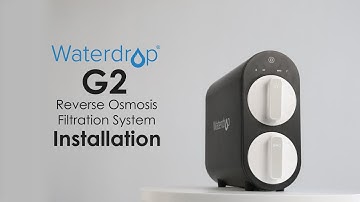 How to install Waterdrop G2 undersink RO installation