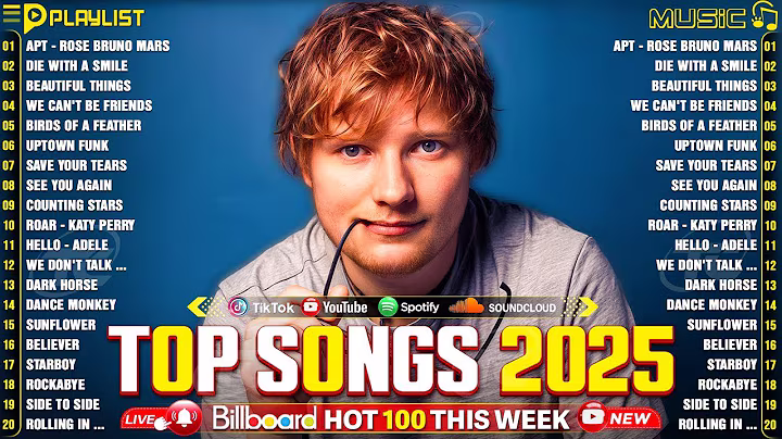 Top Hits 2025 ✨ Ed Sheeran, Selena Gomez, Justin Bieber,The Weeknd, Bruno Mars,Rihanna, Shawn Mendez