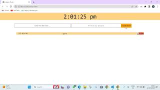 ALARM CLOCK || FRONT-END SKILL TEST