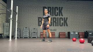 Toe Touch to Squat + Reach