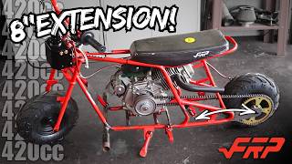 Extending My Big Block 420cc Frp Gmb100 Frame!!