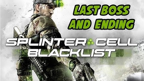 Splinter Cell Blacklist Sadiq Last Boss and Ending Walkthrough Let