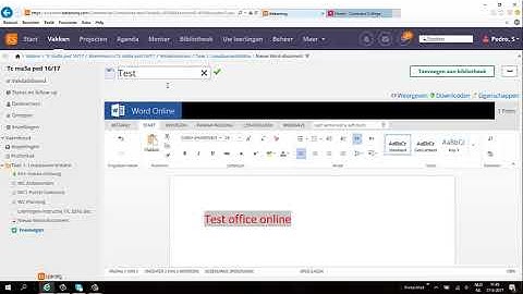 its learning Office online
