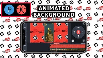 Make Your own Animated Background Using Kinemaster and Pixellab😉👌