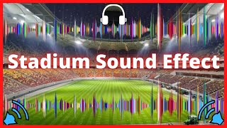 Stadium Crowd Noise Sound Effect | Suono Stadio affollato | White noise - rumore bianco. [NCS] 🎧