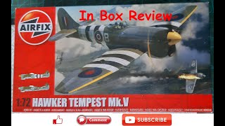 Airfix 1/72nd Scale Hawker Tempest V in box review