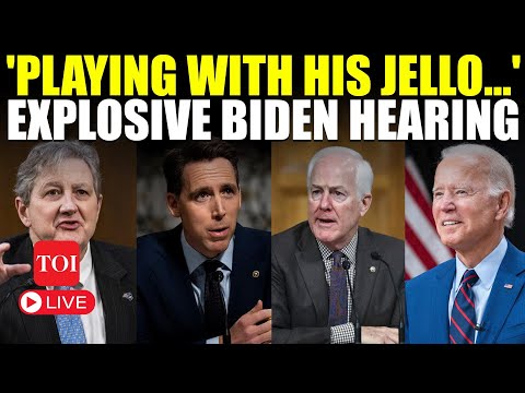 LIVE | Democrats Walk Out Of Senate Judiciary Hearing On Biden’s Mental Fitness