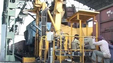 Best Video for Wagon tippler Automatic wagon unloading operation