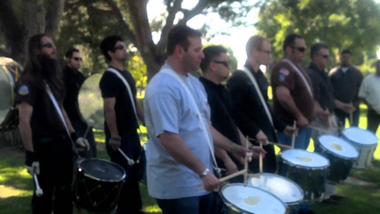 Drum Tribute At Patrick Carroll S Funeral Youtube