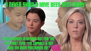 Collin Gosselin Speaks Out Against Mom Kate for Wrongly Institutionalizing Him, \\