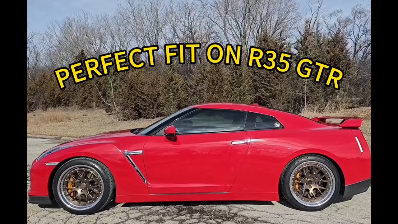 Standard Rims On R35 PERFECT WHEELS FOR R35 GTR - YouTube