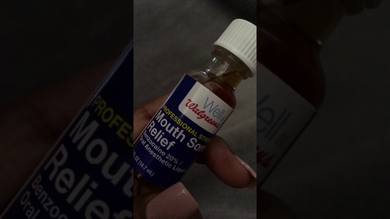 How to treat a canker sore