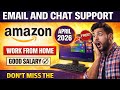 Amazon Work From Home Jobs 2026 🔥 Email &amp; Chat Support | Remote Job | Salary + Free Laptop #wfh #job