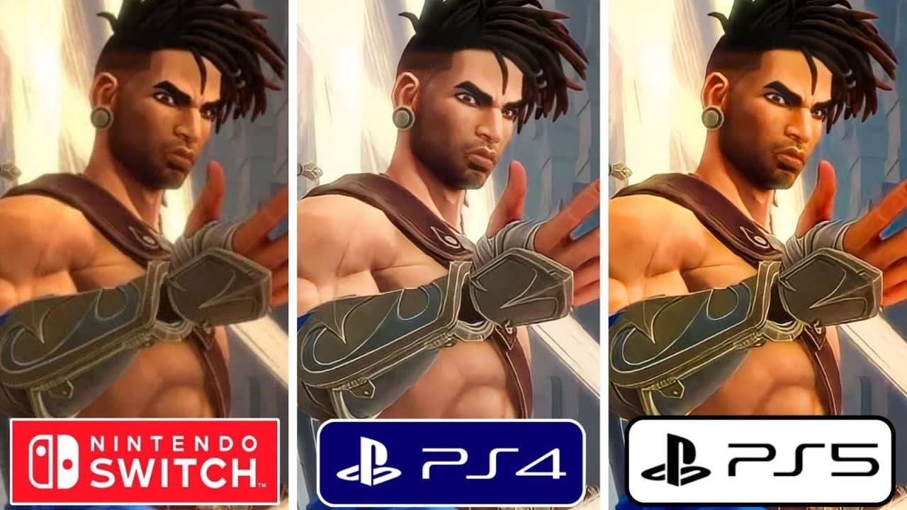 Prince of Persia: The Lost Crown Graphics Comparison (Switch vs. PS5) 