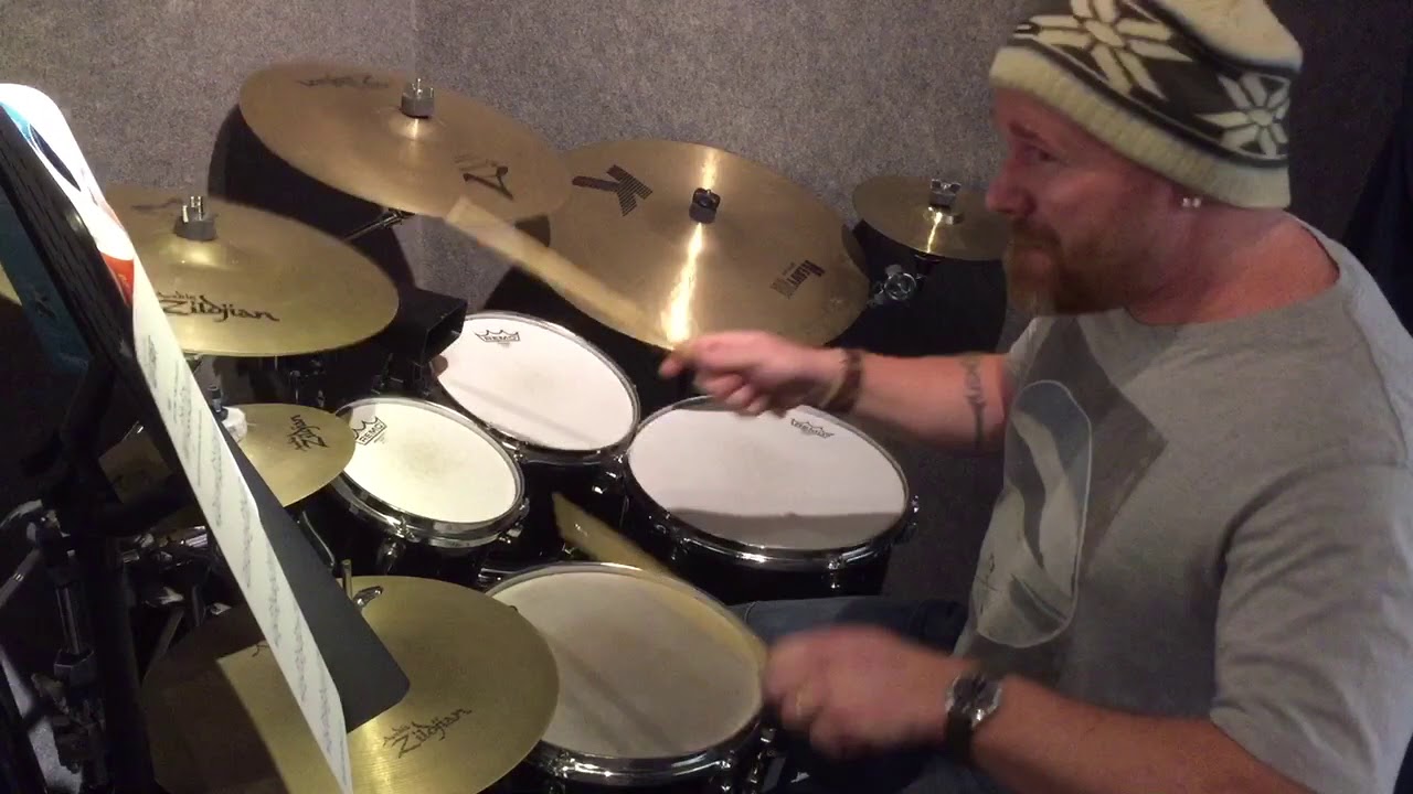 Trinity Rock & Pop Drum Kit Grade 5 Riff Raff 2018 YouTube