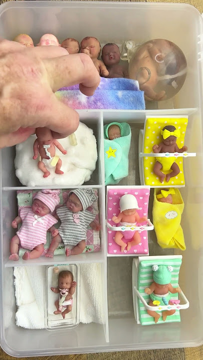 Mini Silicone Baby Dolls