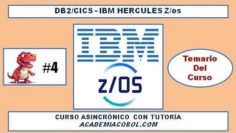 4-Caracteristicas y Temario del #curso #DB2 #CICS con tutoría personal