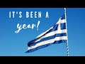 One Year in Greece and Resident Permit Update || Living in Greece